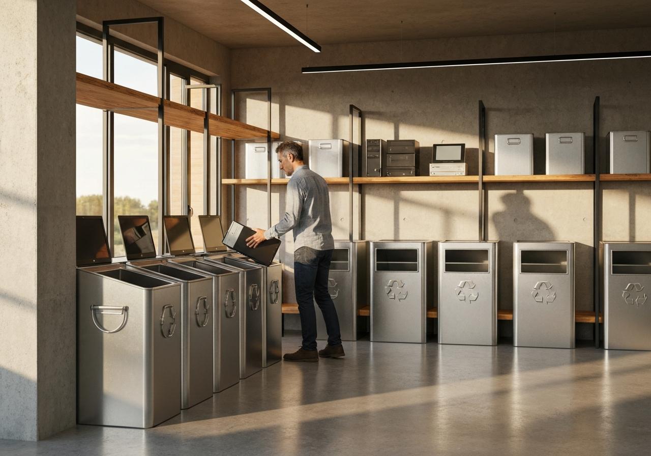 recyclage materiel informatique usage