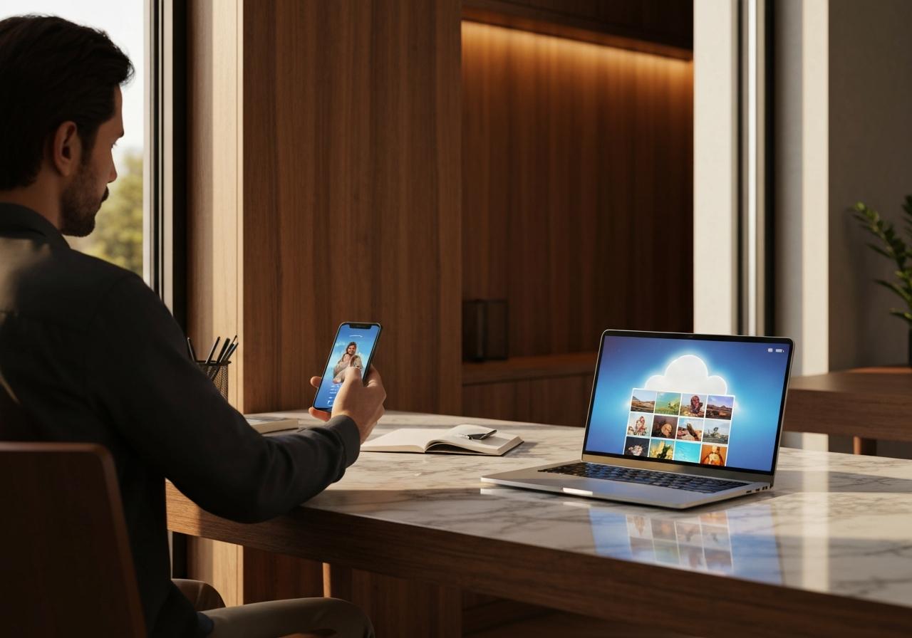 Comment récupérer des Photos sur le cloud ?