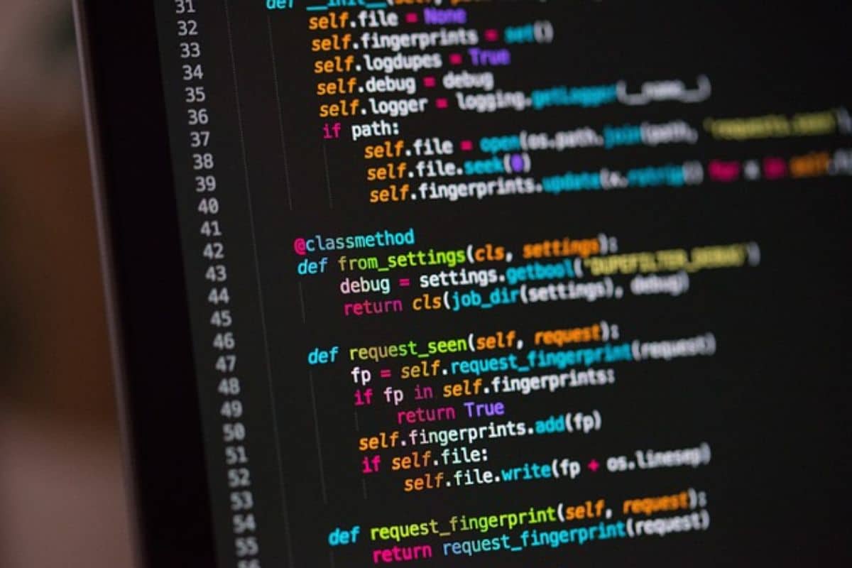 Lignes de code développement web