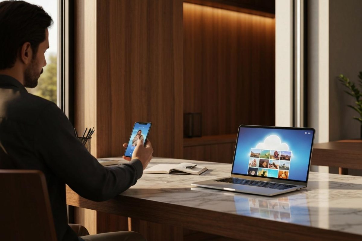 Comment récupérer des Photos sur le cloud ?