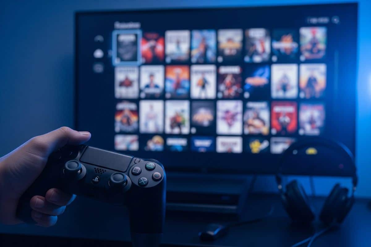Compte console dématérialisé bibliothèque jeux vidéo valeur sécurité